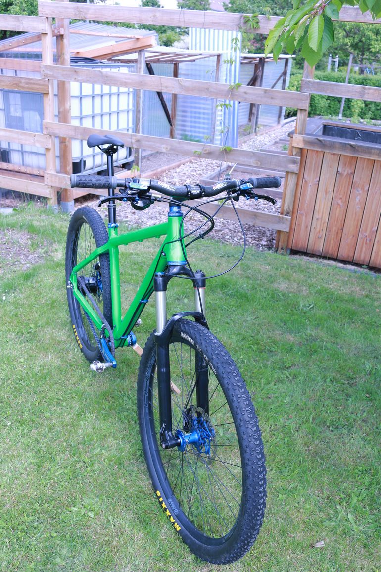 Used Nicolai ARGON ROCC 2013 Mountainbike, Green — image 10 of 18