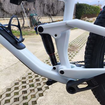Used CUBE STEREO ONE44 C:68X SLX 2025 2025 Mountainbike, Blanco — image 4 of 9