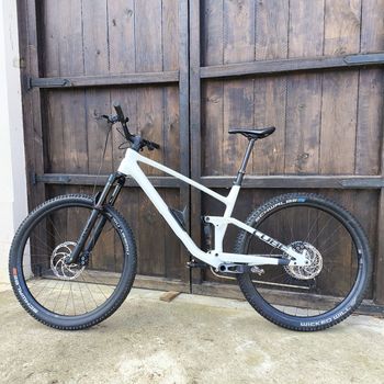 Used CUBE STEREO ONE44 C:68X SLX 2025 2025 Mountainbike, Blanco — image 2 of 9