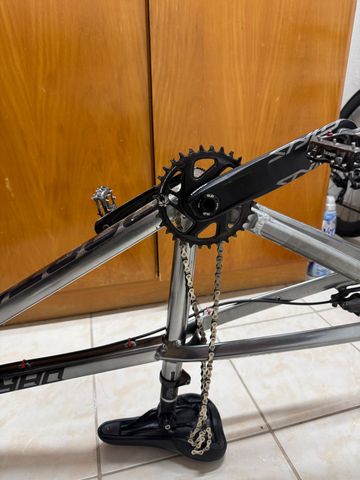 Used Dartmoor Two6player Single Speed / Fixed Gear 2021 Mountainbike, Light Gray — image 3 of 6