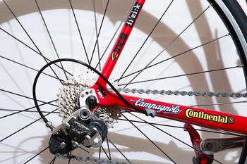 Used Cannondale Silk Road Team Saeco Joerg Ludewig Paris-Roubaix 2003 Road & Gravel, Rot — image 6 of 6