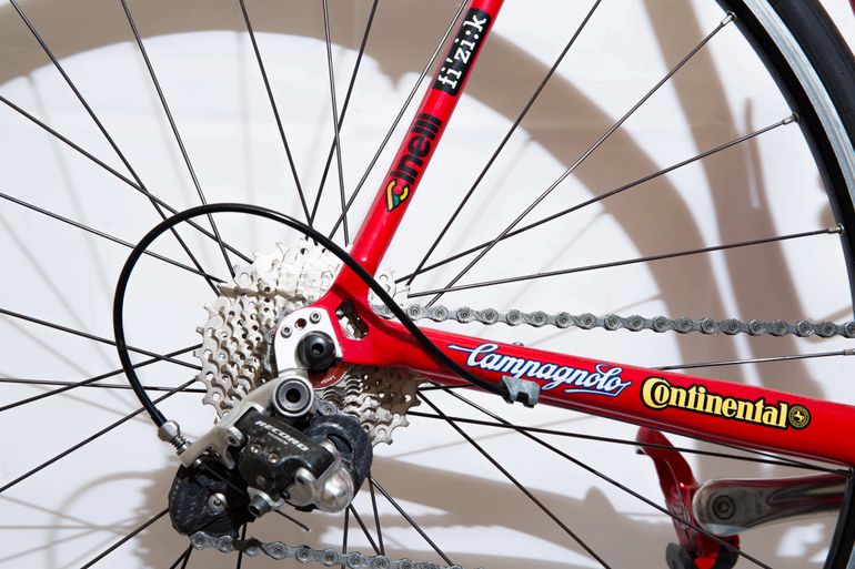 Used Cannondale Silk Road Team Saeco Joerg Ludewig Paris-Roubaix 2003 Road & Gravel, Rot — image 6 of 6