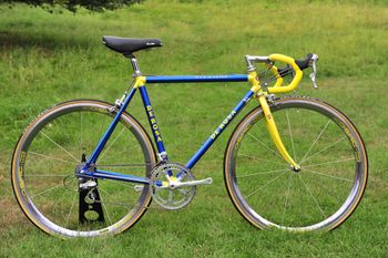De Rosa, MINT/NOS DE ROSA Titanio, Dura Ace 7410, Mavic Cosmic 1st Gen.