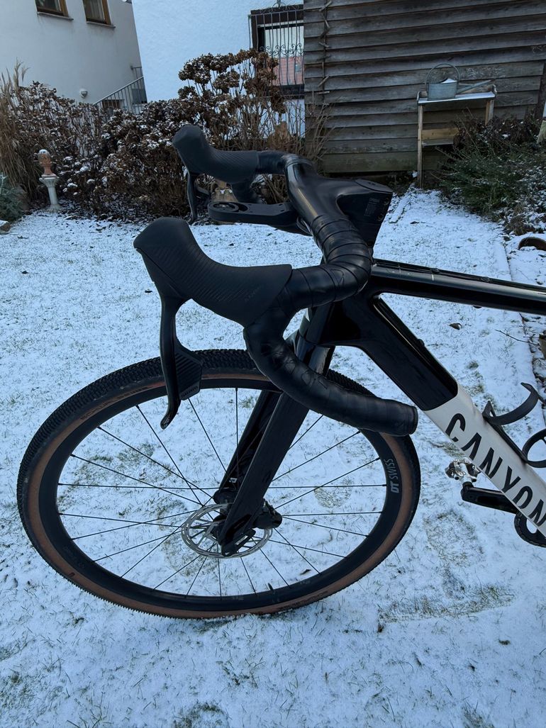 Used Canyon Grail CF SL 7 AXS 2024 2024 Road & Gravel, Schwarz — image 21 of 27