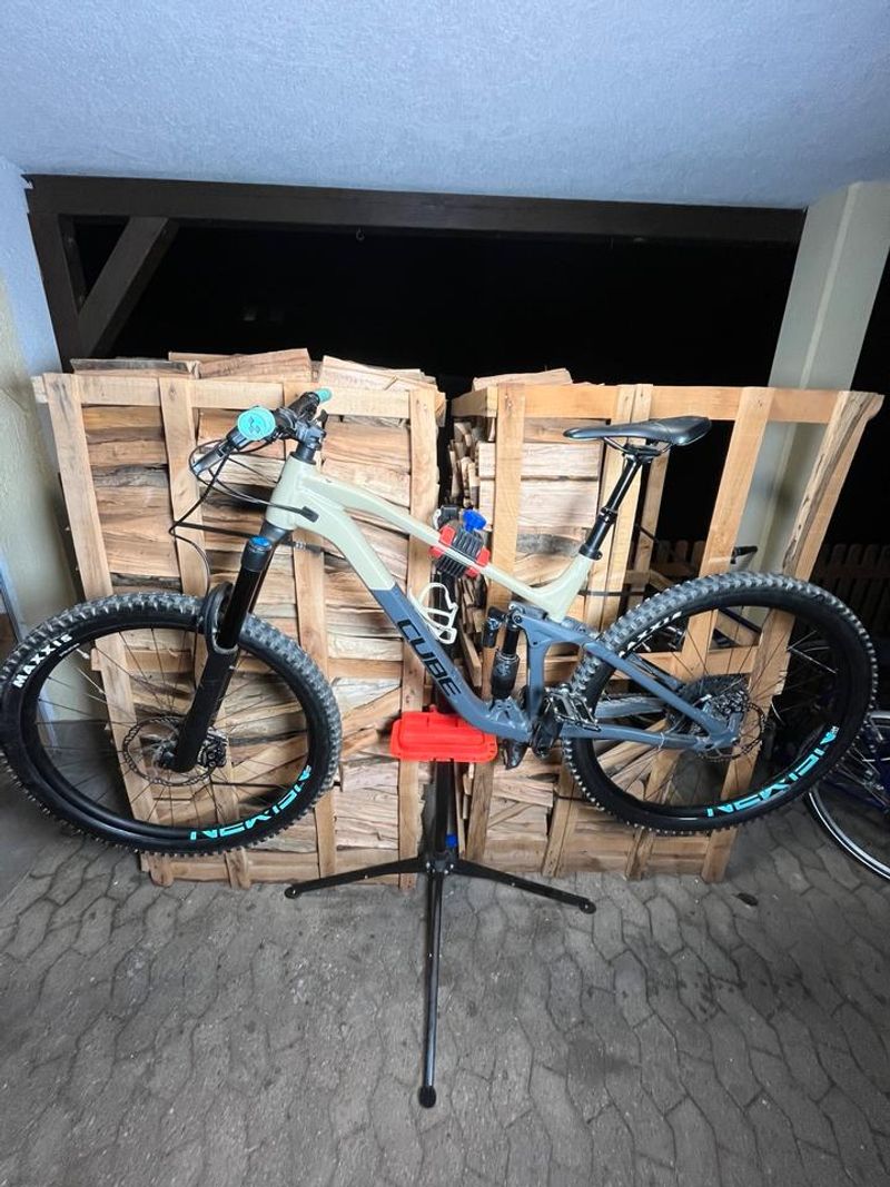 Gebrauchtes Cube Stereo Race 170 Fully Desert Grey Rahmen XL 2021 MTB