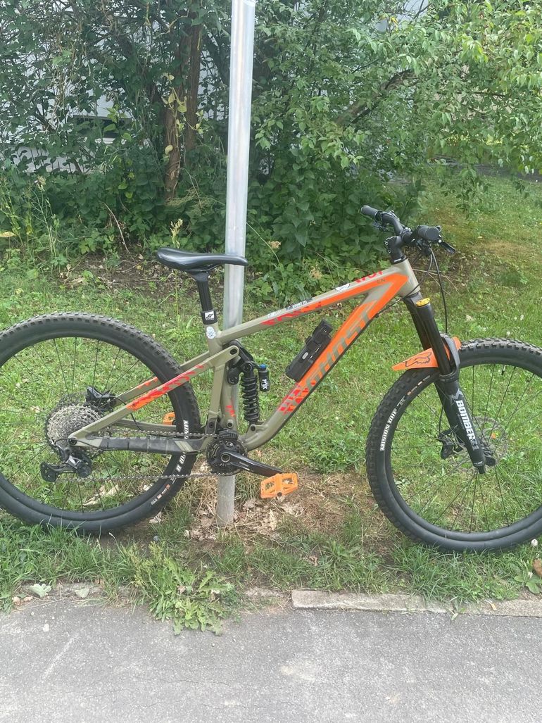 Used Ghost Ghost Fully MTB Orange/mud 2021 Mountainbike — image 1 of 9