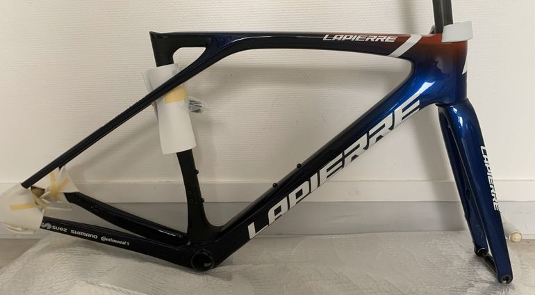 Used Lapierre XELIUS SL3 FDJ SUEZ EDITION Frameset 2025 Road & Gravel, Blue — image 2 of 3