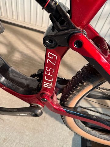 Conway RLC FS 7.9 2023 2023 Mountainbike usato, Rosso — immagine 4 di 9