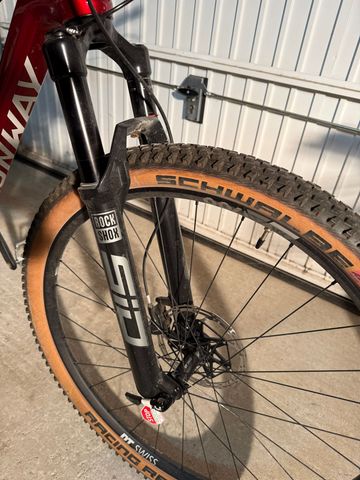 Conway RLC FS 7.9 2023 2023 Mountainbike usato, Rosso — immagine 7 di 9