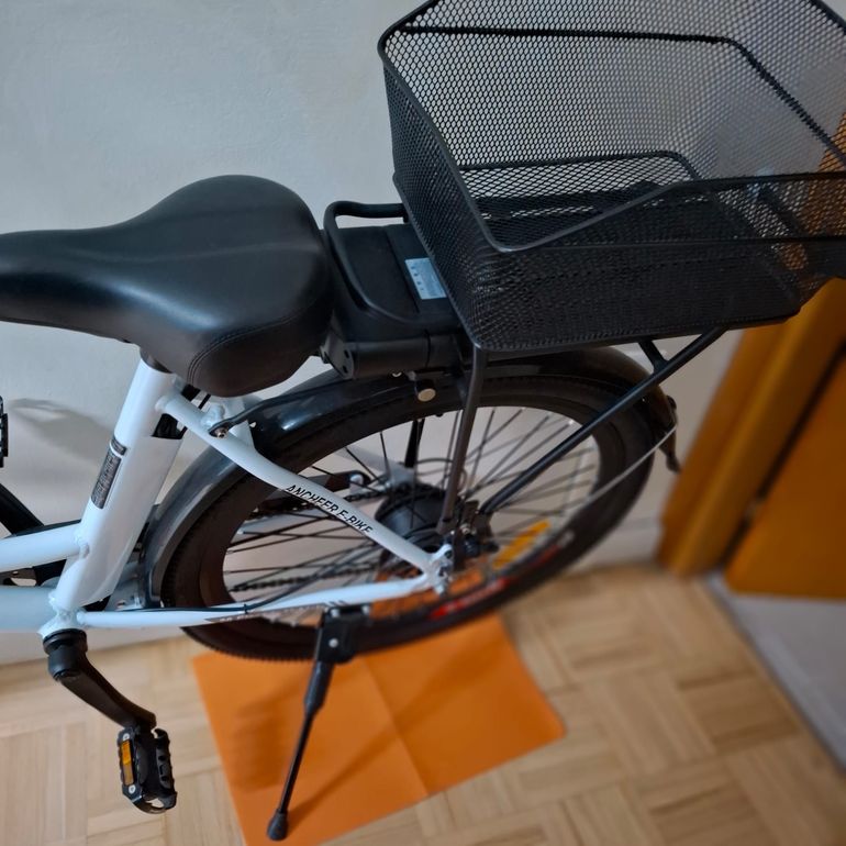 Used Ancheer Ancheer Electric Bike Urban, White — image 2 of 5