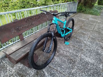 Used Specialized Enduro Comp 2021 2021 Mountainbike, Blue, 29 — image 3 of 21