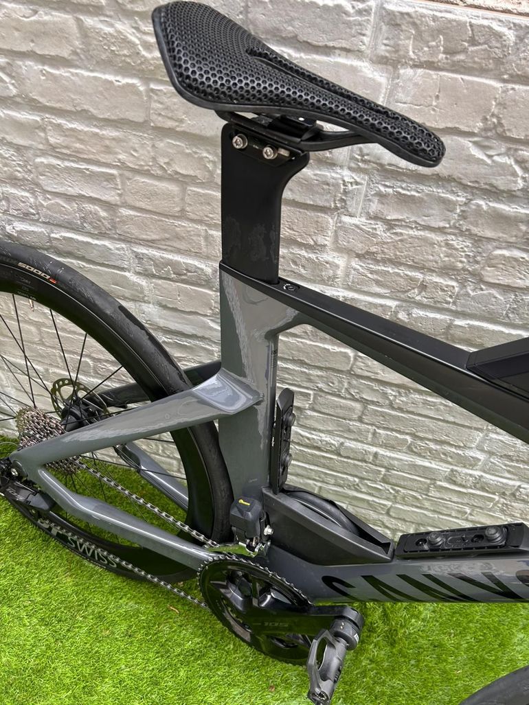 Used Canyon Speedmax Shimano 105 Di2 2025 Road & Gravel, Light Gray — image 14 of 18