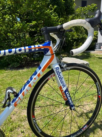 Giant TCR Advanced Rabo 2013 2013 Road & Gravel usato, Bianco — immagine 6 di 10