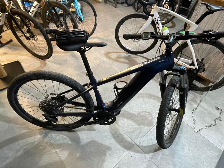 Used Canyon Pathlite:ON 4 2022 2022 Urban, Blau — image 2 of 7