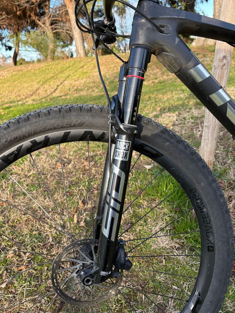 Used Trek Supercaliber SRAM GX Eagle AXS 2022 Mountainbike, Black, 29 — image 5 of 9