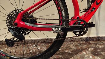 Used Orbea Oiz SRAM GX Eagle 2019 Mountainbike, Orange — image 3 of 8
