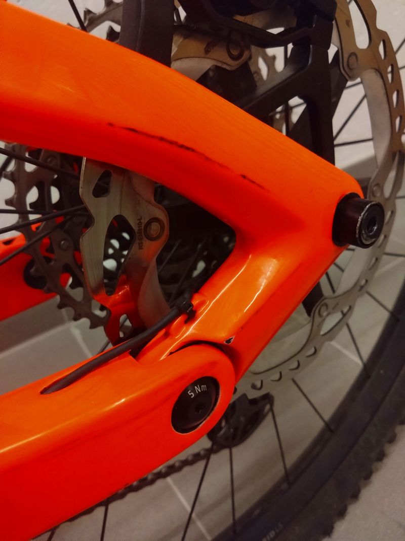 Used Haibike LYKE Shimano SLX 2023 Mountainbike, Orange — image 14 of 16