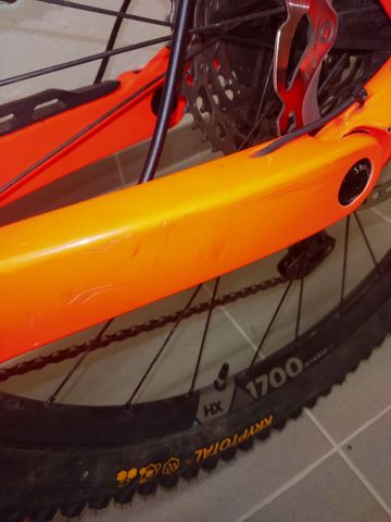 Used Haibike LYKE Shimano SLX 2023 Mountainbike, Orange — image 15 of 16