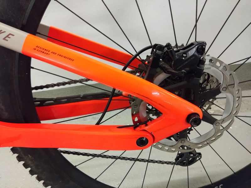 Used Haibike LYKE Shimano SLX 2023 Mountainbike, Orange — image 9 of 16