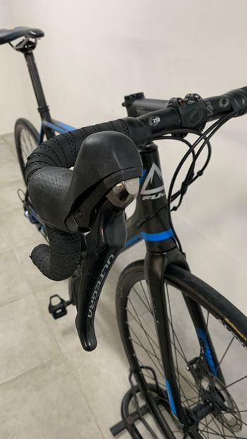 Used Fuji Fuji SL 2.1 Full Carbon Shimano Ultegra 11sp Disc (2020) - Size XL 2021 Road & Gravel, Black — image 7 of 8