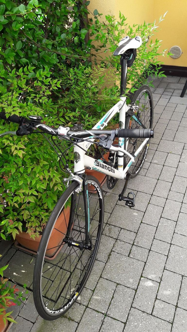 Used Bianchi Bianchi Nirone C2C 2008 Road & Gravel, White — image 8 of 8