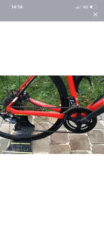 Gebrauchtes Ridley Fenix SL 2022 Road & Gravel, Rot — Bild 6 von 6