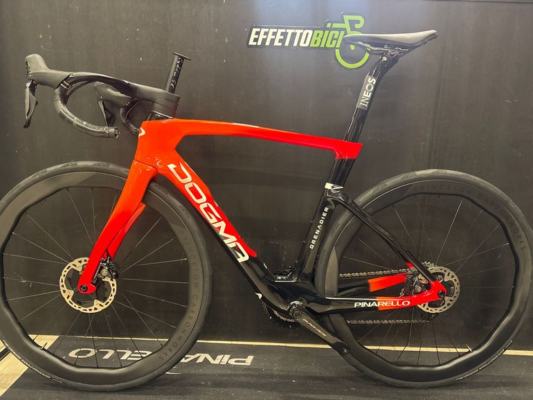 Used Pinarello DOGMA F DURA ACE Di2 2025 2025 Road & Gravel, Red — image 2 of 12