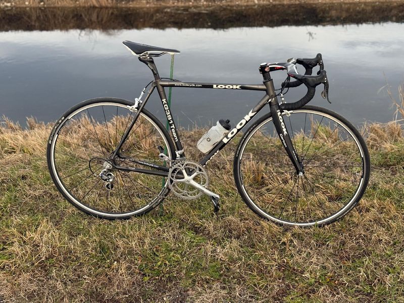 Look Kg 381 Team Black Label 2002 Road & Gravel usato