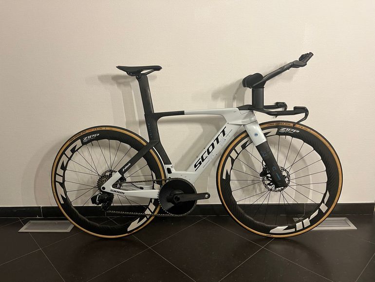 Used Scott Plasma RC TT HMX Frameset (NEW) 2026 Road & Gravel, Weiß — image 5 of 7