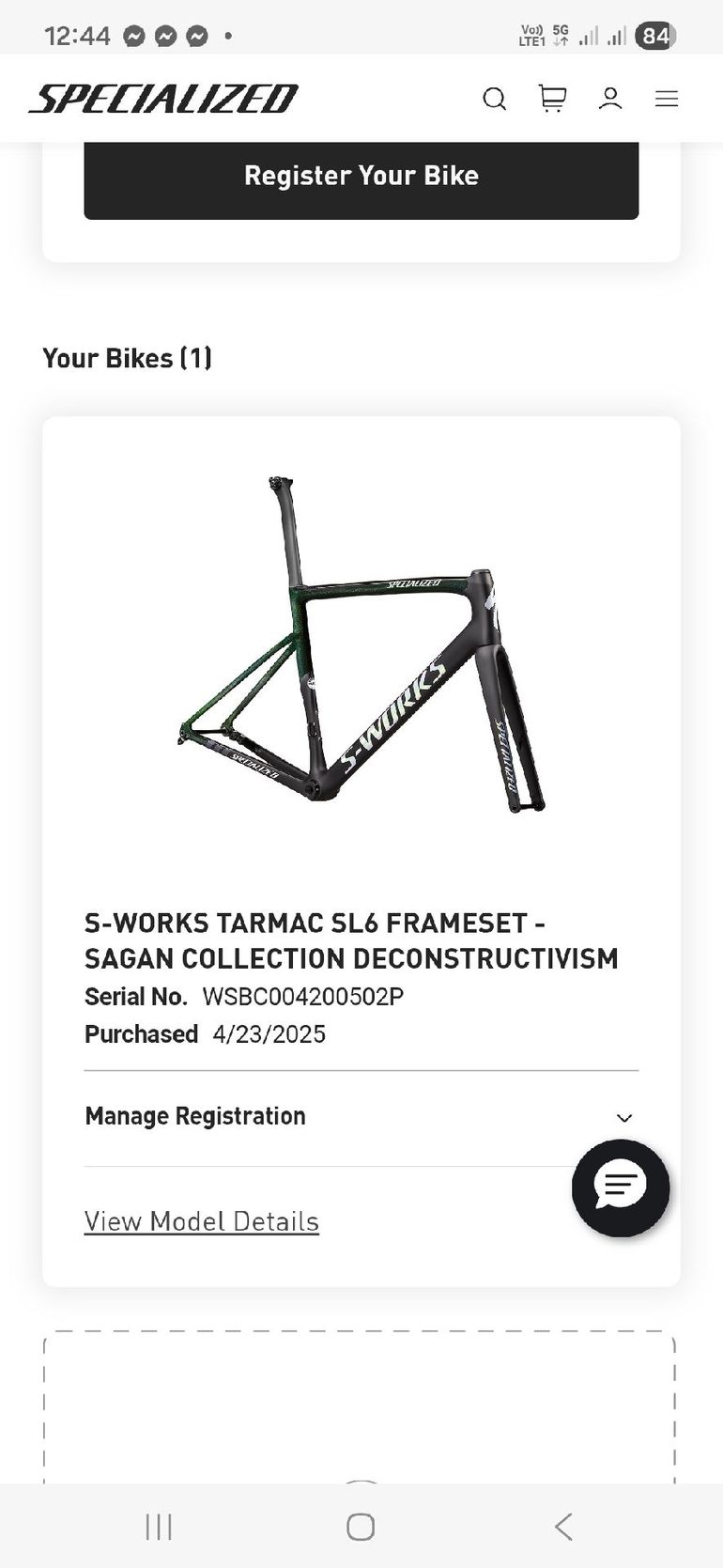 Used Specialized Tarmac SRAM Red eTap AXS 2022 Road & Gravel, Black — image 4 of 4