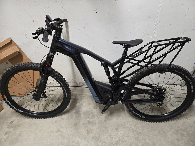 Used Bergamont E-Trailster 150 Elite 2024 2024 Mountainbike, Blue, 29, 27.5 — image 2 of 3