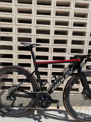 Brugt Ridley Falcn RS - Shimano Ultegra DI2 2x12sp 2025 Frameset 2025 Road & Gravel