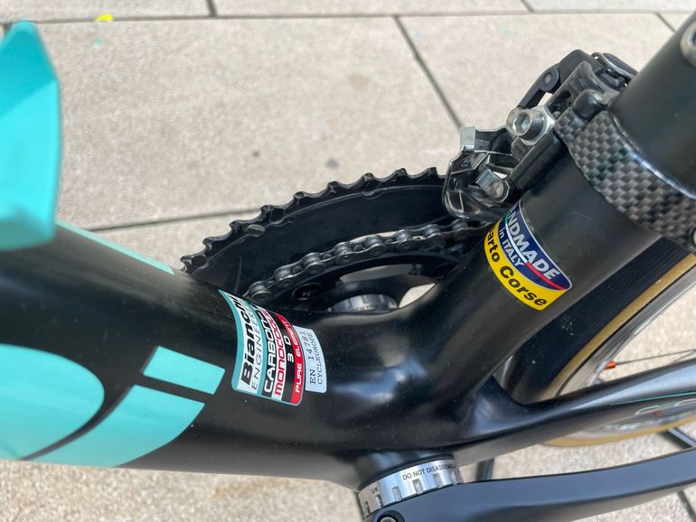 Used Bianchi Intenso Dura Ace Mix Compact 2015 2015 Road & Gravel, Black — image 5 of 19