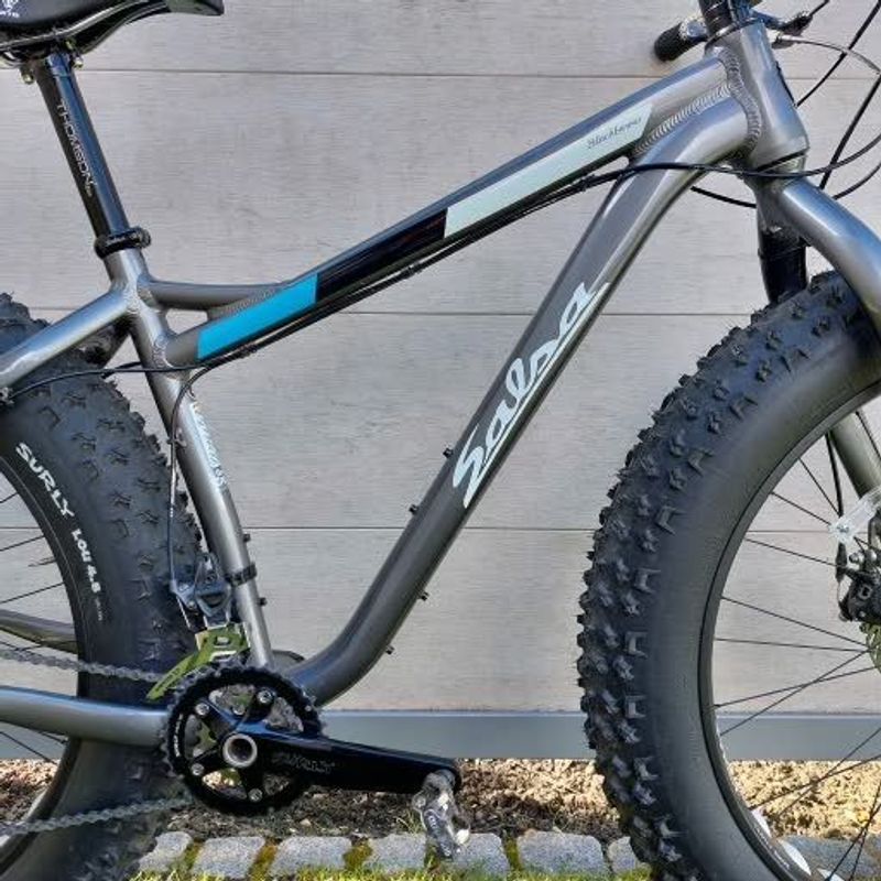 Used Salsa Blackborow 2015 Mountainbike, Light Gray — image 6 of 9