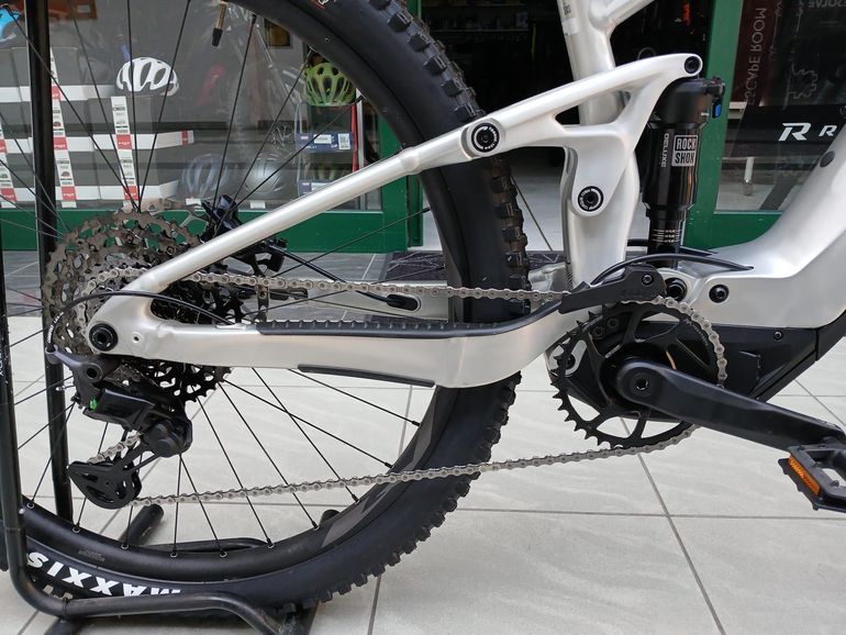 Used Giant Stance E+ 0 Pro 2023 2023 Mountainbike, Light Gray, 29 — image 8 of 8