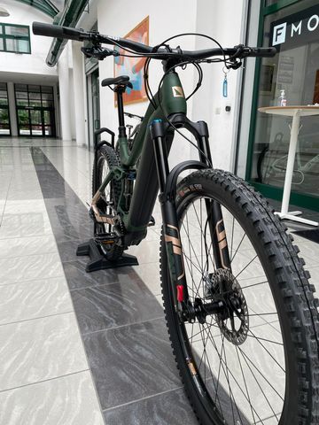 Used Haibike AllMtn 7 2022 2022 Mountainbike, Green, 29 — image 4 of 8