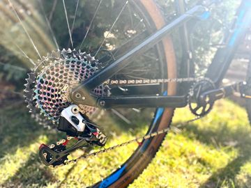 Cube AMS C:68 SLT 2019 Mountainbike usato, Blu — immagine 5 di 7