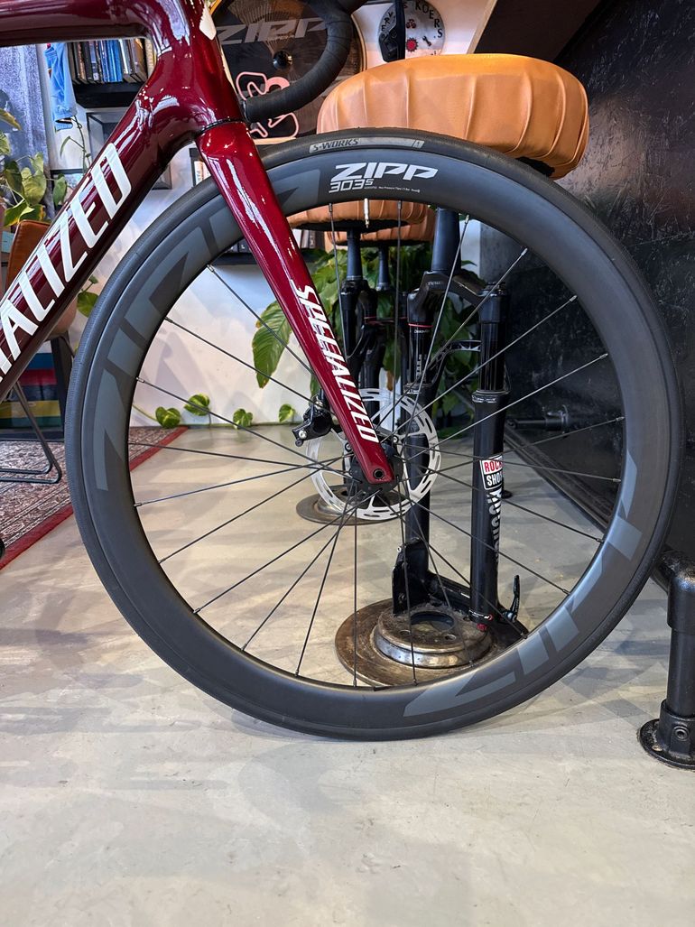 Used Specialized Allez Sprint Comp 2025 Frameset 2025 Road & Gravel, Red — image 4 of 8