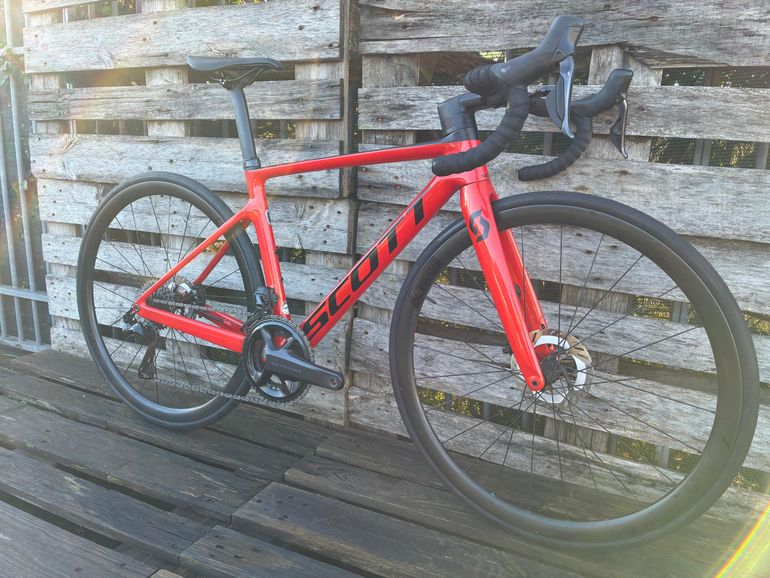 Used Scott Scott Addict RC Shimano Ultegra Di2 12V 2021 Road & Gravel, Red — image 5 of 7