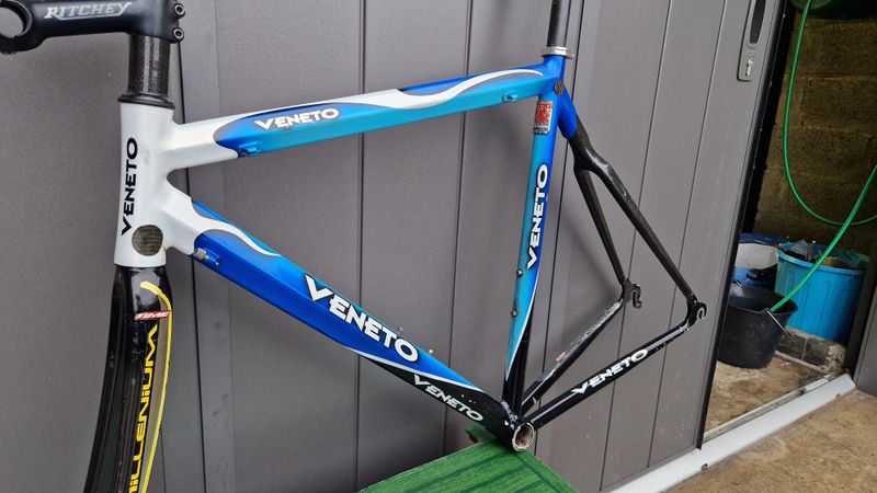 Used Veneto Carbon/Alu Frameset 2007 Road & Gravel, White — image 21 of 22