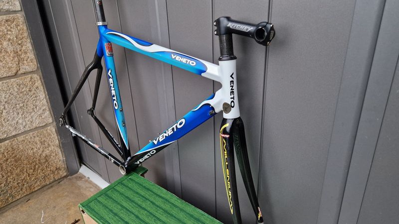 Used Veneto Carbon/Alu Frameset 2007 Road & Gravel, White — image 9 of 22