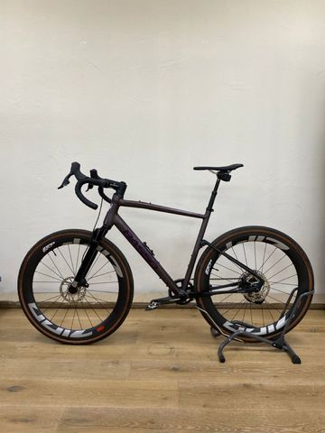 Used Basso Tera SRAM Rival eTap AXS 2025 Road & Gravel, Purple — image 10 of 11
