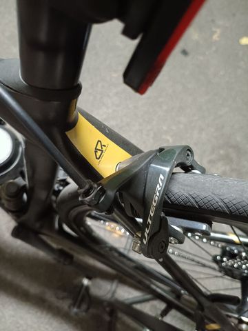 Giant TCR Advanced 1 2020 2020 Road & Gravel usato, Nero — immagine 5 di 10