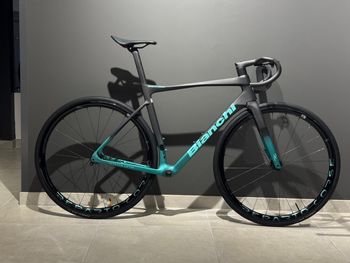 Brugt Bianchi Specialissima RC Telaio + Ruote Frameset 2025 Road & Gravel