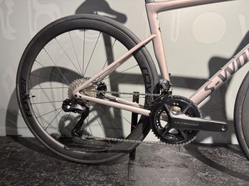 Used Specialized Tarmac SL8 S-Works Custom Ultegra 2025 Road & Gravel, Light Gray — image 6 of 6
