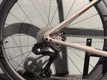 Used Specialized Tarmac SL8 S-Works Custom Ultegra 2025 Road & Gravel, Light Gray — image 5 of 6