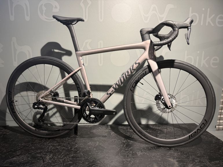 Used Specialized Tarmac SL8 S-Works Custom Ultegra 2025 Road & Gravel, Light Gray — image 1 of 6
