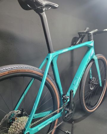 Bianchi Impulso COMP GRX 610 disc 2025 2025 Road & Gravel usato, Verde — immagine 7 di 7