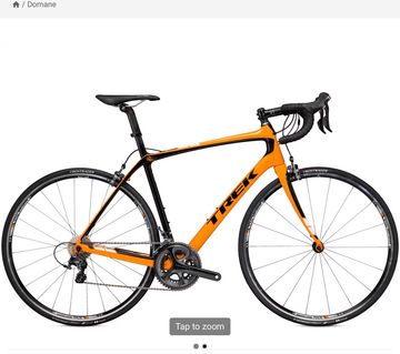 Used Trek Domane 5.2 Compact 2015 2015 Road & Gravel, Orange — image 2 of 17