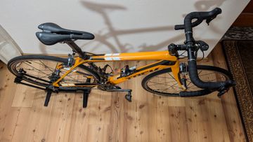 Used Trek Domane 5.2 Compact 2015 2015 Road & Gravel, Orange — image 7 of 17